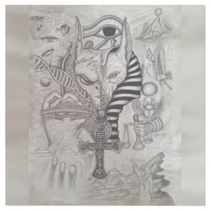 Ancient Aliens , Anubis Gallery Wrap