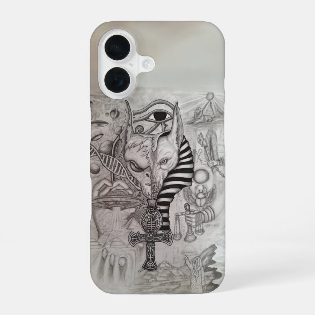 Ancient Aliens , Anubis Iphone Case (Back)