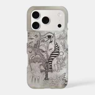 Ancient Aliens , Anubis iPhone 17 Pro Case