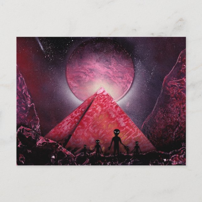 Ancient Aliens Postcard (Front)