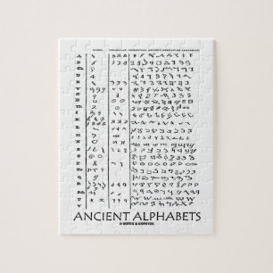 Ancient Alphabets Jigsaw Puzzle