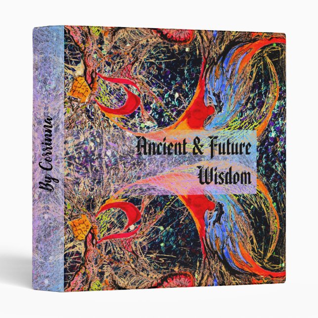 Ancient and future fantasy volume 3 ring binder (Front/Spine)