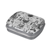 Ancient and Medieval Weapons Candy Tin (Side)