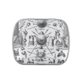 Ancient and Medieval Weapons Candy Tin (Top)