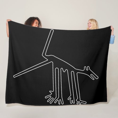 Ancient Animals _ Earth Ancient Tribal Fleece Blanket