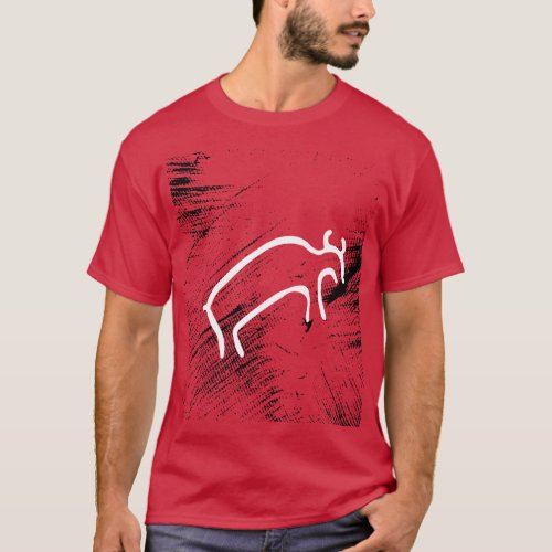 Ancient Animals _ Prehistoric Bull T_Shirt
