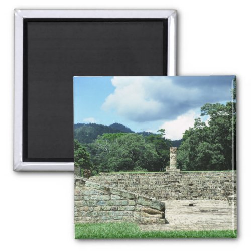 Ancient Archeological Site Copan Honduras Photo Magnet