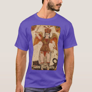 Ancient Art Archangel Saint Michaels T-Shirt