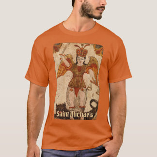 Ancient Art Archangel Saint Michaels T-Shirt
