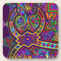 Ancient Art Inspired Coaster