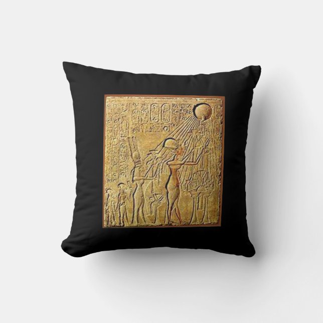 Ancient art neno style 4 throw pillow (Front)