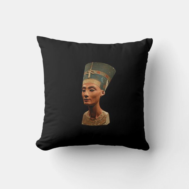 Ancient art neno style Egyptian Pillow 1 (Front)