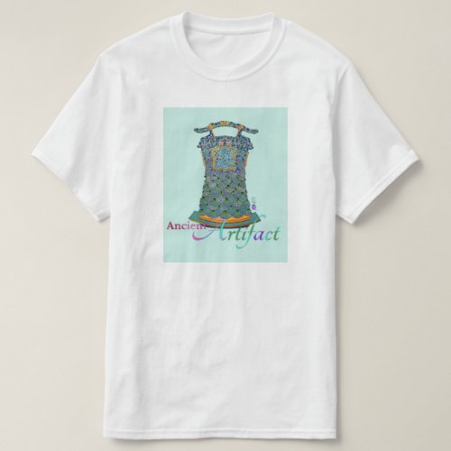 Ancient Artifact Fishscales Vessel T_Shirt