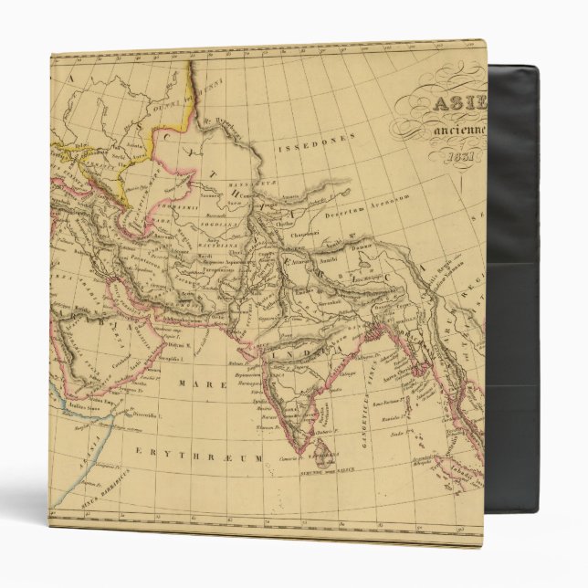 Ancient Asia 3 Ring Binder (Front/Inside)