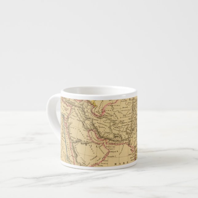 Ancient Asia Espresso Cup (Front Left)