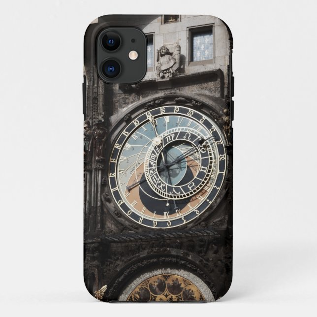 Ancient Astrology Timepiece Clock in Prague Czech Case-Mate iPhone Case (Back)