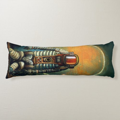 Ancient Astronaut Explorer Body Pillow