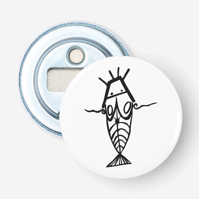 Ancient Astronauts Bottle Opener (Front)