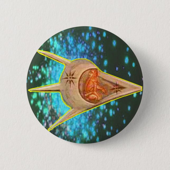 Ancient Astronauts Button (Front)