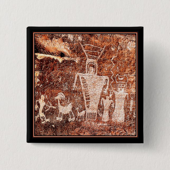 ANCIENT ASTRONAUTS BUTTON (Front)