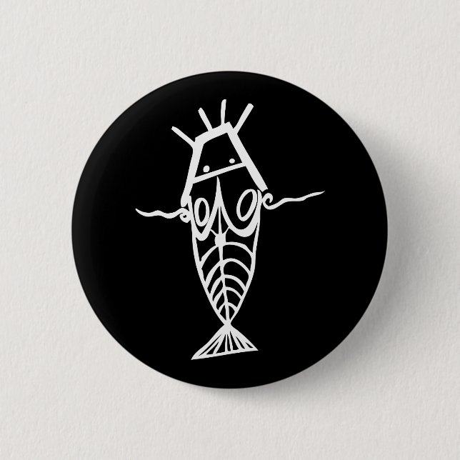 Ancient Astronauts Pinback Button (Front)
