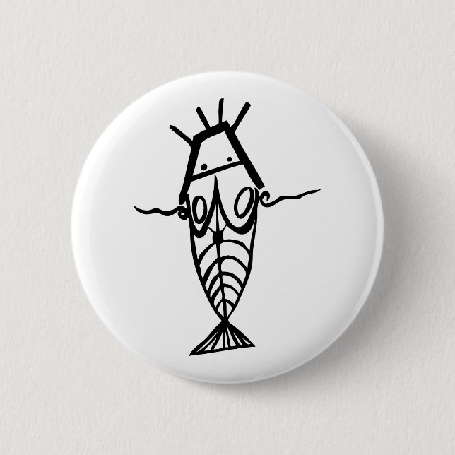 Ancient Astronauts Pinback Button (Front)