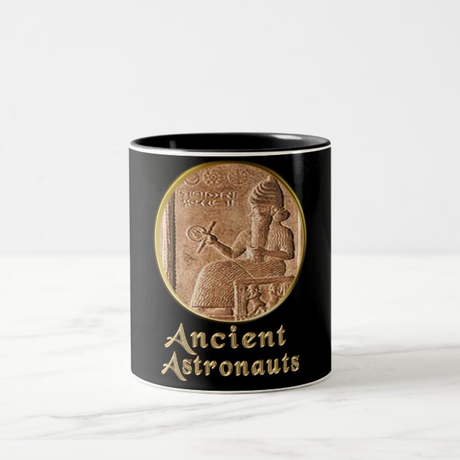 Ancient Astronauts Two-Tone Coffee Mug (Center)