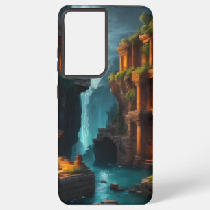 Ancient Bath House - Mystic Pools Samsung Galaxy S21 Ultra Case