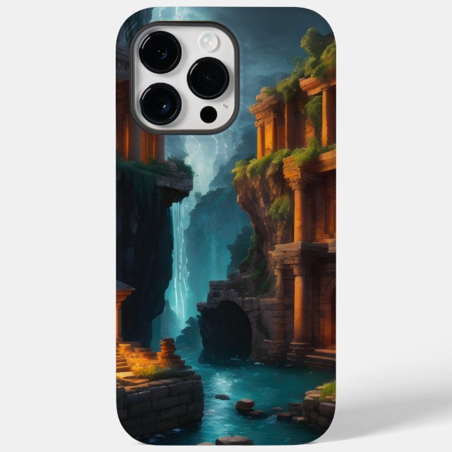 Ancient Bath House - Mythical Pools Case-Mate iPhone Case (Back)
