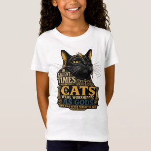 Ancient Black Cat Attitude T-Shirt