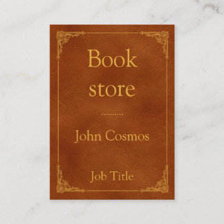 Ancient Book Business Card