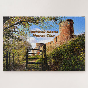 Ancient Bothwell Castle – Scottish Murray Clan Jigsaw Puzzle