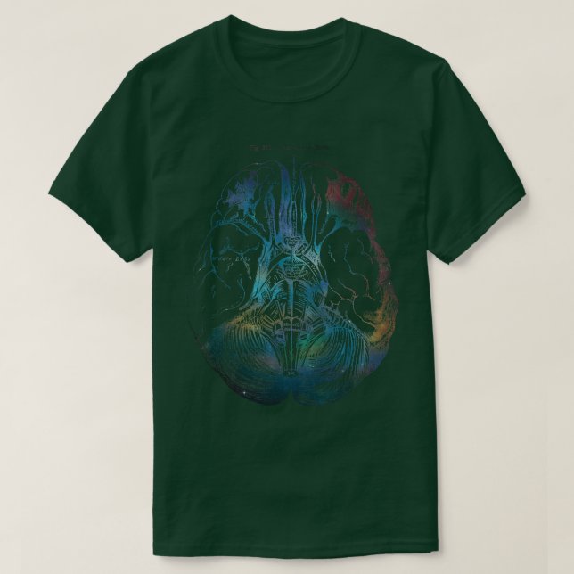 Ancient Brain Drawing Type B T-Shirt (Design Front)