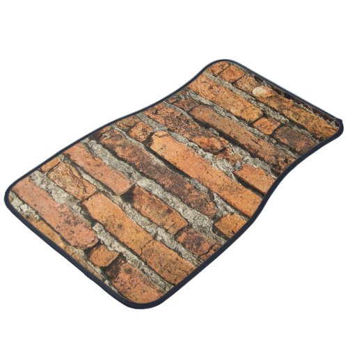 Ancient Brick Wall Car Mat