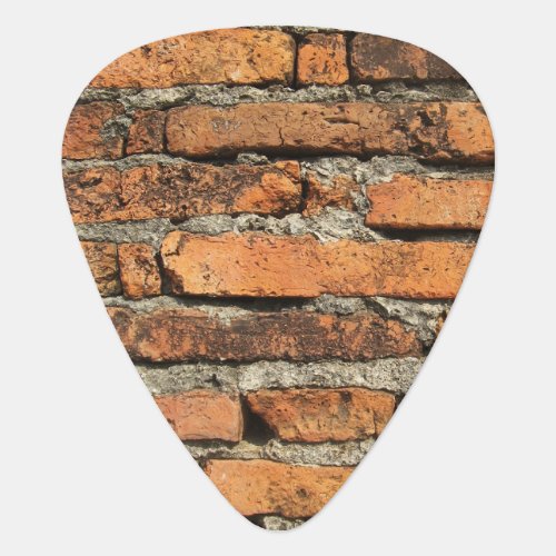 Ancient Brick Wall Guitar Pick