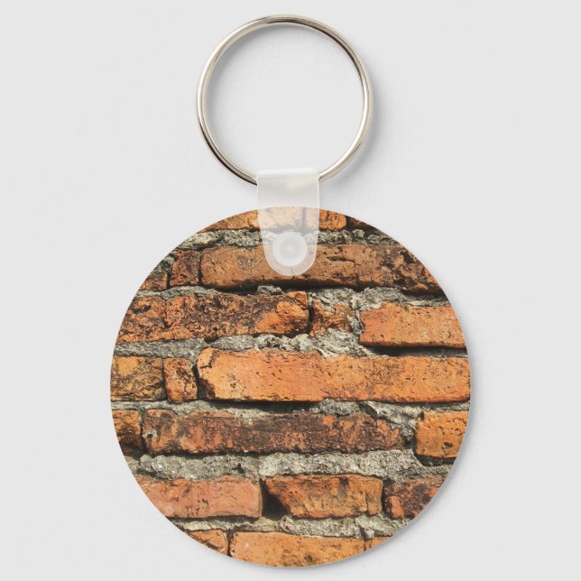 Ancient Brick Wall Keychain (Front)
