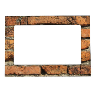 Ancient Brick Wall Magnetic Frame