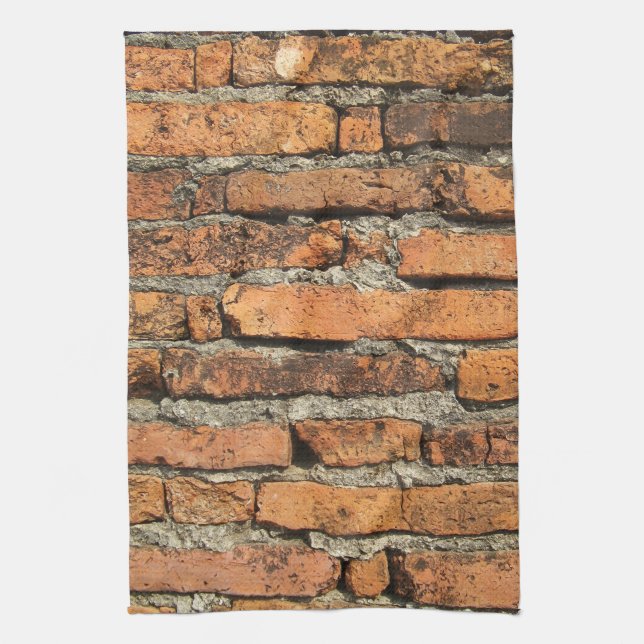 Ancient Brick Wall Towel (Vertical)