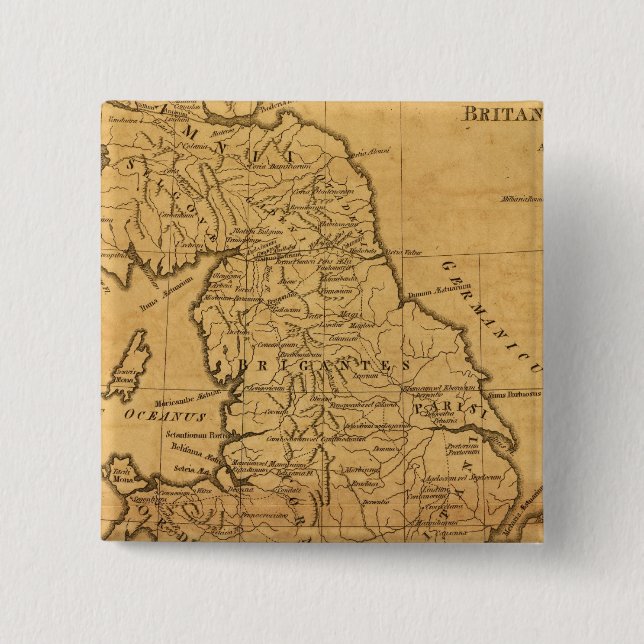 Ancient Britain Pinback Button (Front)