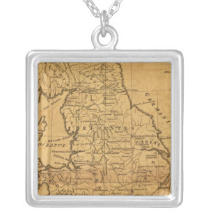 Ancient Britain Silver Plated Necklace