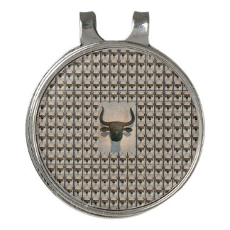 Ancient Bull Golf Hat Clip