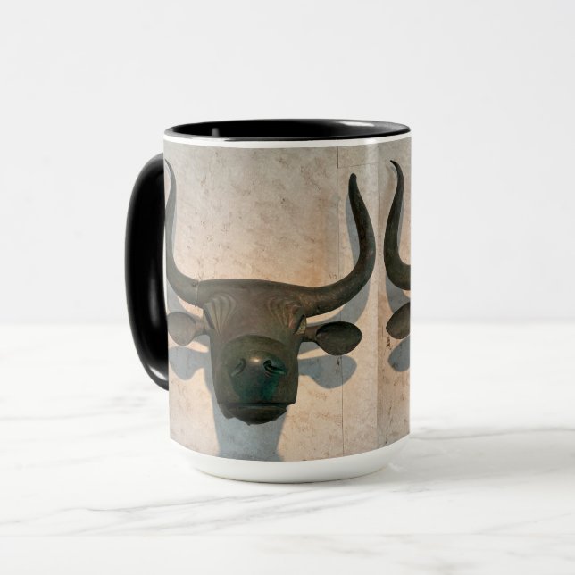 Ancient Bull Mug (Front Left)