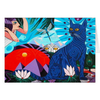 Ancient Cat by Gregory Gallo Cards