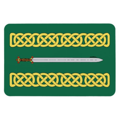 Ancient Celtic Sword and Knotwork