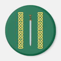Ancient Celtic Sword and Knotwork