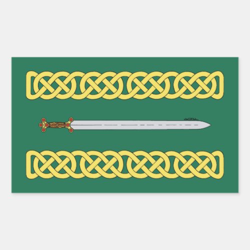 Ancient Celtic Sword and Knotwork