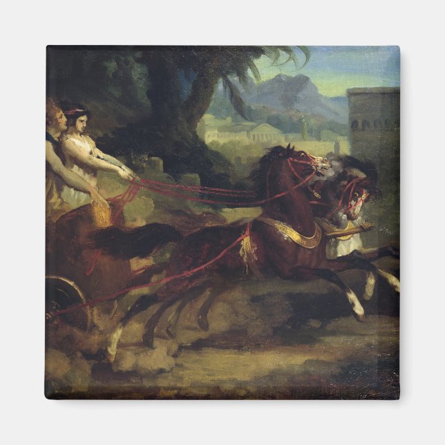 Ancient Chariot Race Magnet (Front)