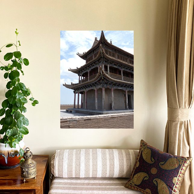 Ancient Chinese Building Poster (Creator Uploaded)