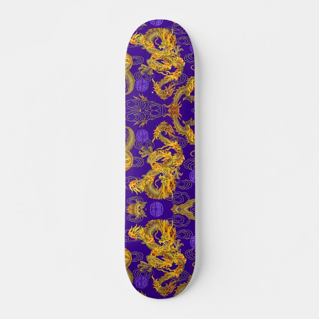 Ancient Chinese Emperor Dragon Custom Pro Board (Front)