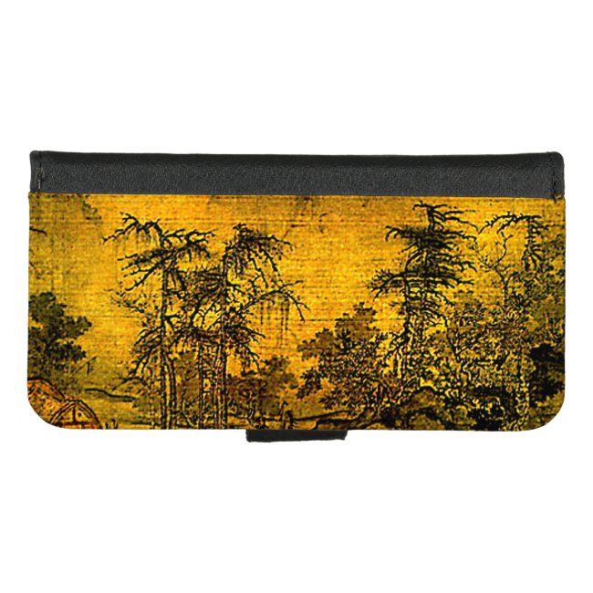 Ancient Chinese Landscape iPhone 8/7 Wallet Case